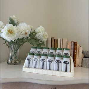 Retro Mint Griffith Spice Jars Complete Set